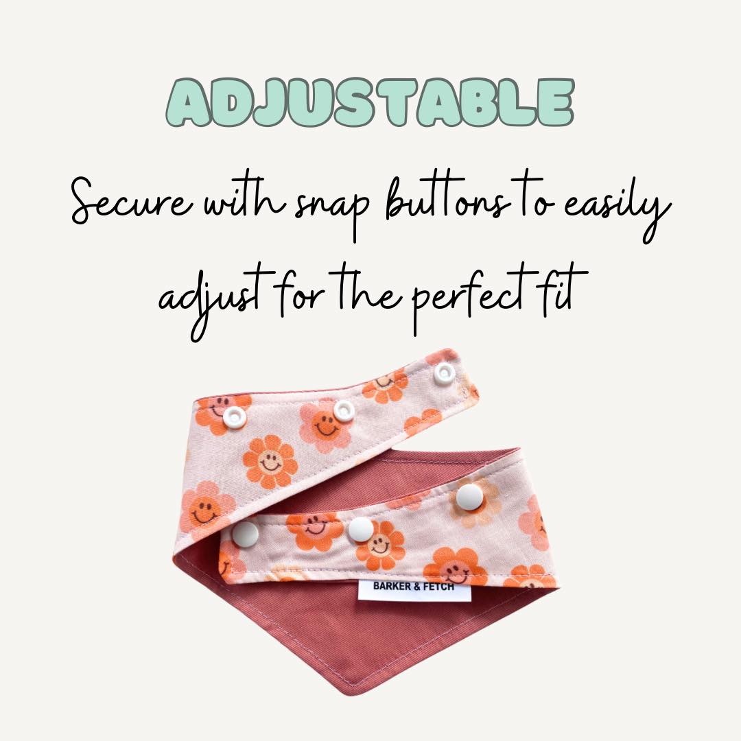 Dog bandana - Free kisses | Valentines | Adjustable