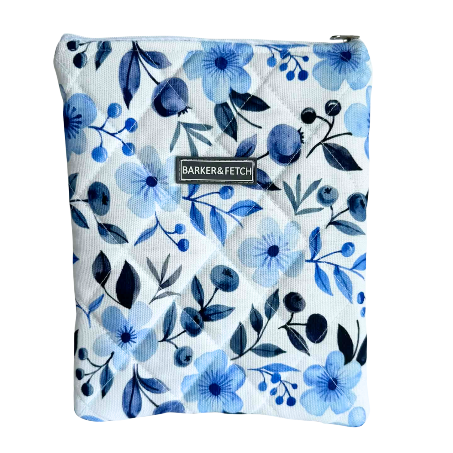 Padded E-reader sleeve | Blueberry Pie