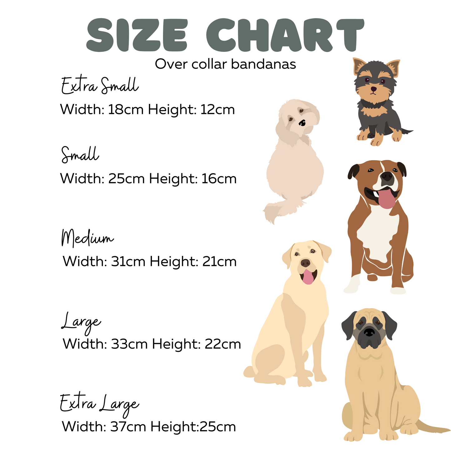 Dog bandana - Take a hike