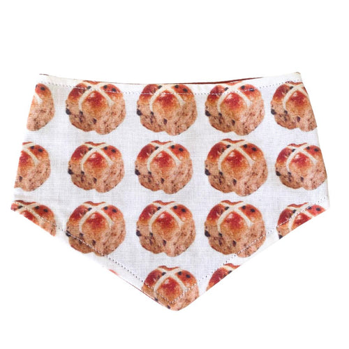 Snap button bandana - Hot cross buns