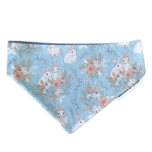 Load image into Gallery viewer, Over Collar bandana - Rabbit meadow