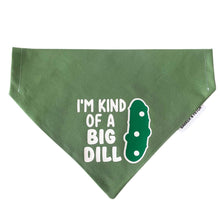 Load image into Gallery viewer, Over Collar bandana - Big dill