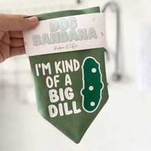 Load image into Gallery viewer, Snap button bandana - Big dill