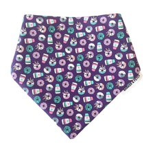 Load image into Gallery viewer, Snap button bandana - Unicorn cafe