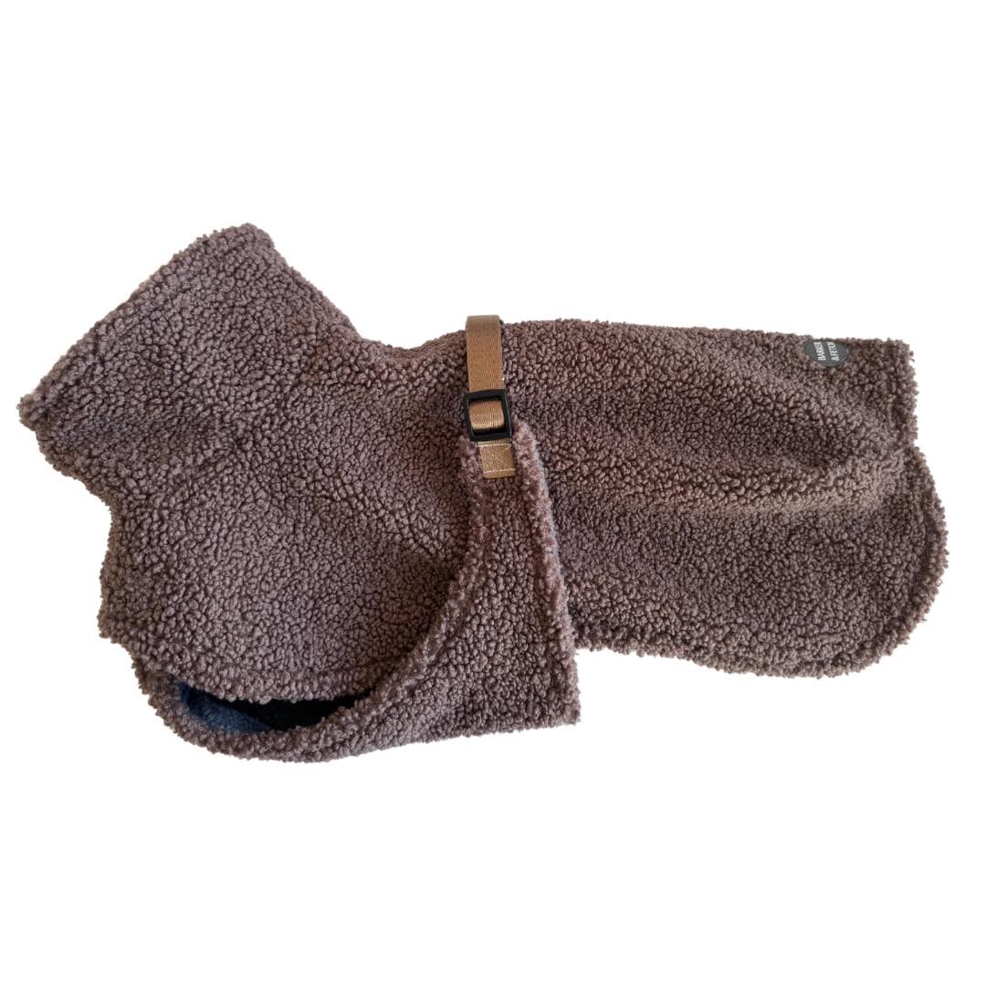 Turtleneck Dog Coat | Mocha