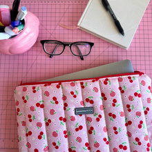 Load image into Gallery viewer, Padded Laptop sleeve | Cherry Soda