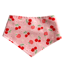 Load image into Gallery viewer, Dog bandana - Cherry Soda