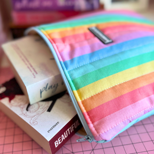 Padded Book sleeve | Rainbow