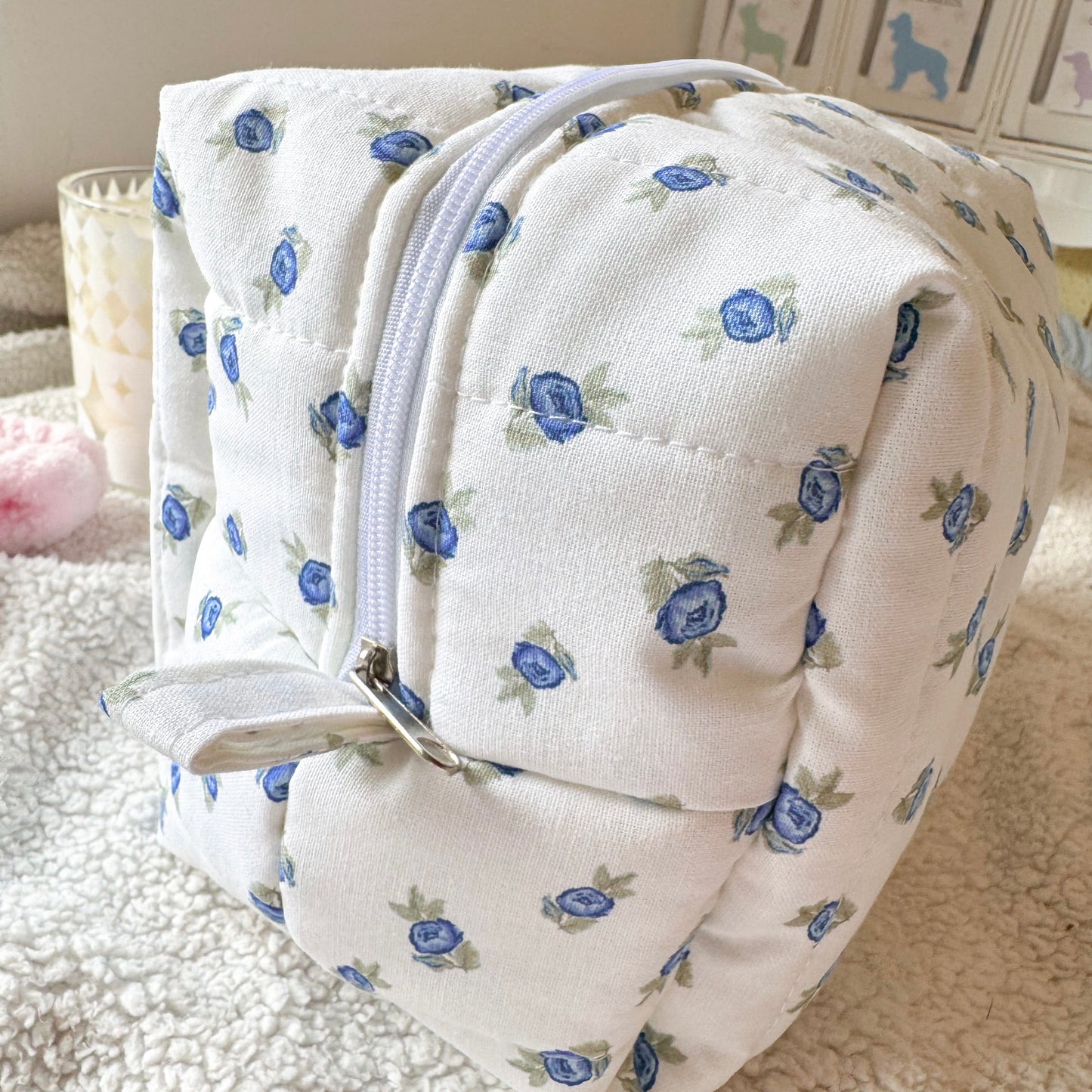 Quilted Makeup Bag | Willow