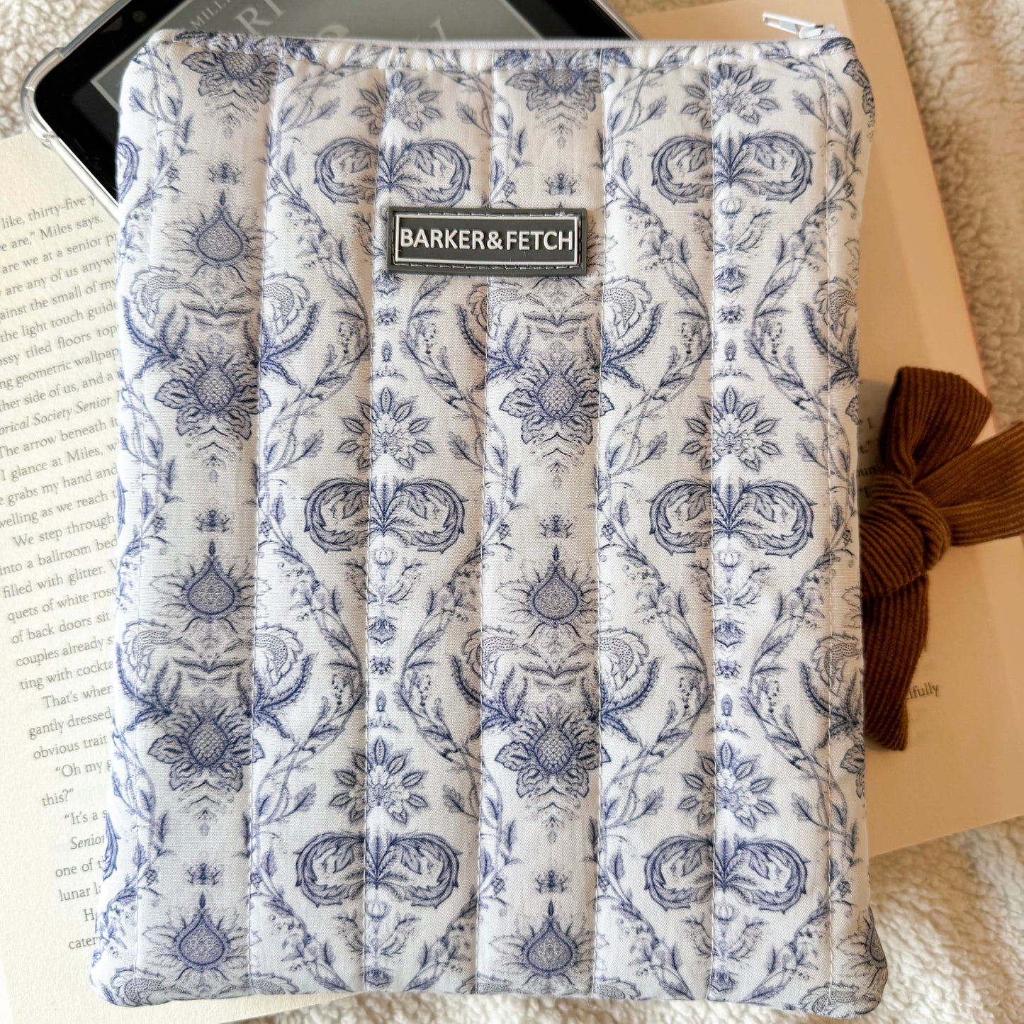 Padded E-reader sleeve | Primrose