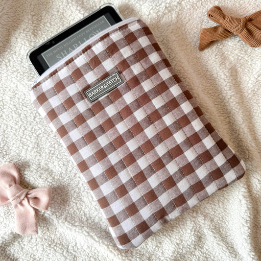 Padded E-reader sleeve | Pinecone