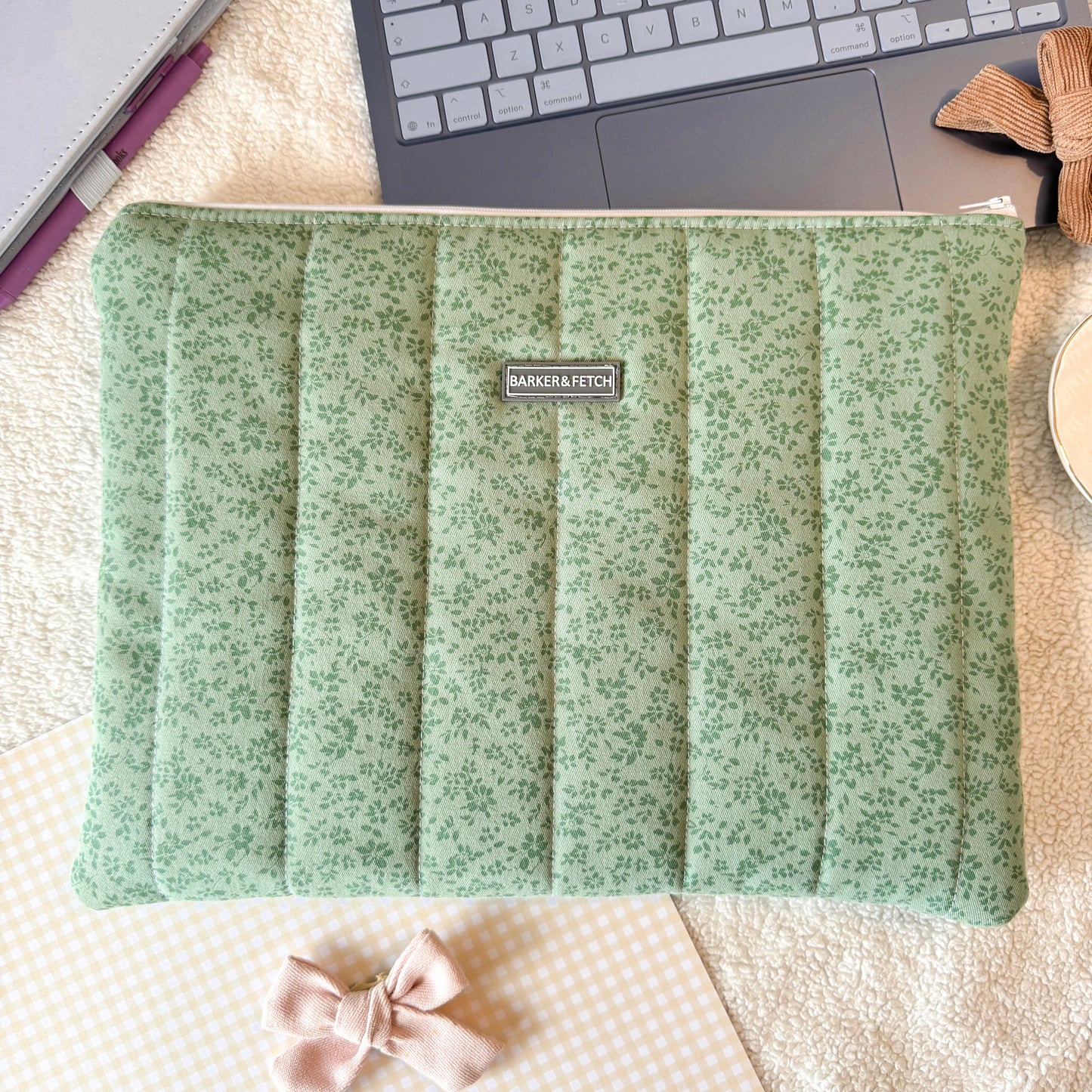 Padded Laptop sleeve | Moss