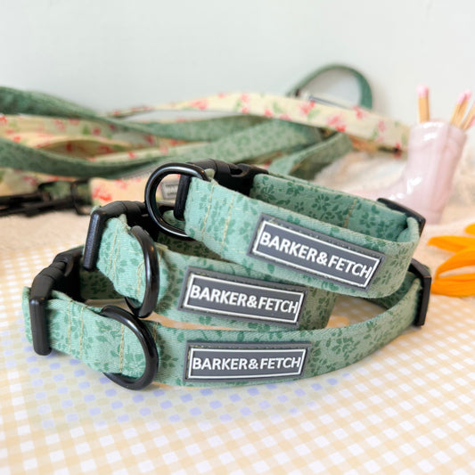 Dog collar - Moss
