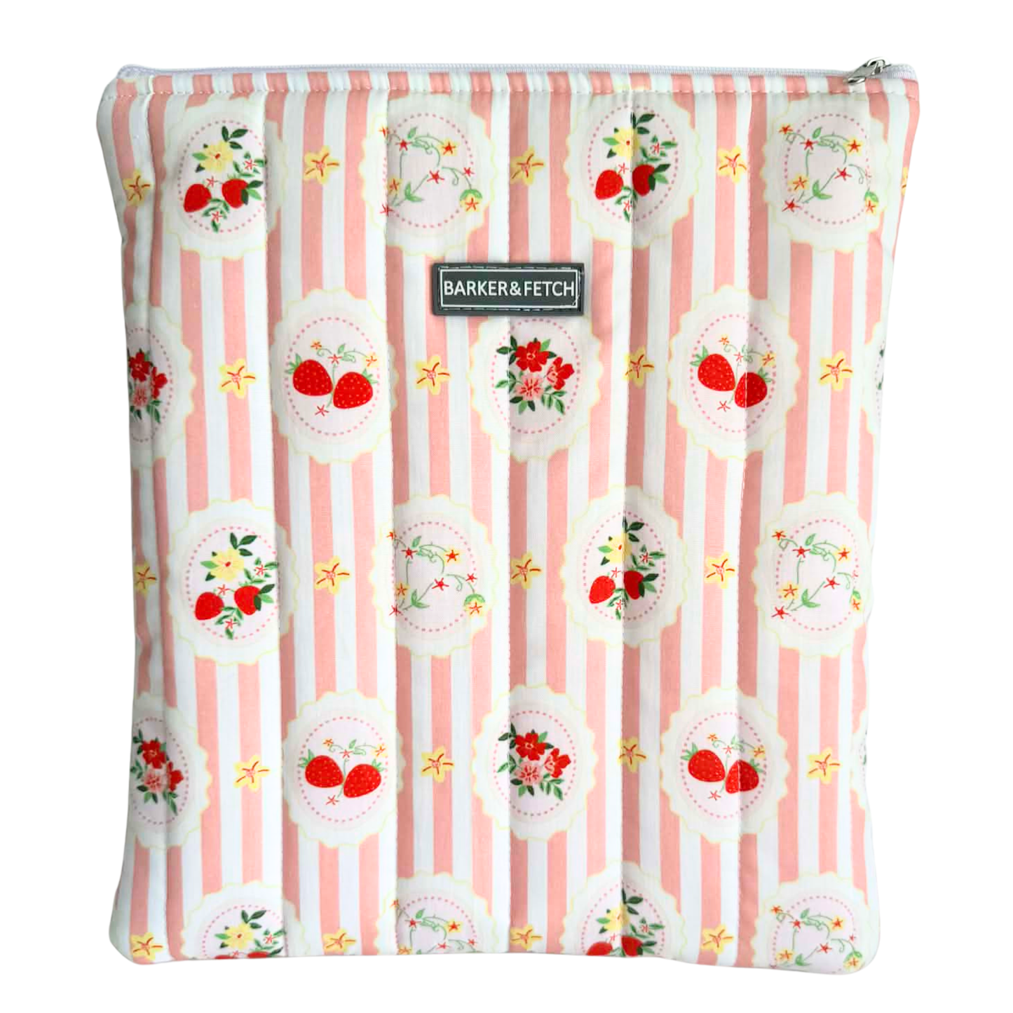 Padded Book sleeve | Pink Posy