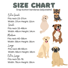 Load image into Gallery viewer, Dog bandana - Squiggle