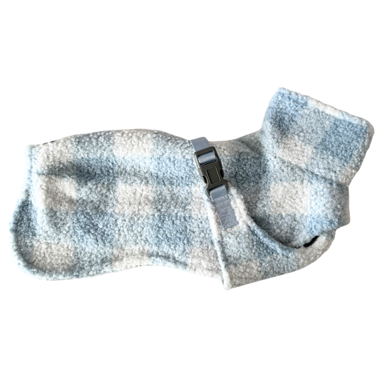 Turtleneck Dog Coat | Bluebell