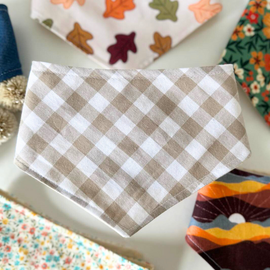 Dog bandana - Rancher | Gingham | Montana