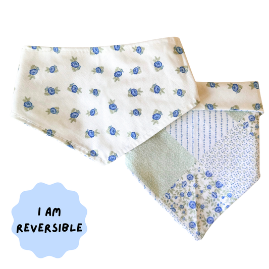 Reversible dog bandana | Willow