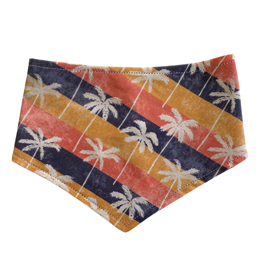 Dog bandana - Cali | Palm trees